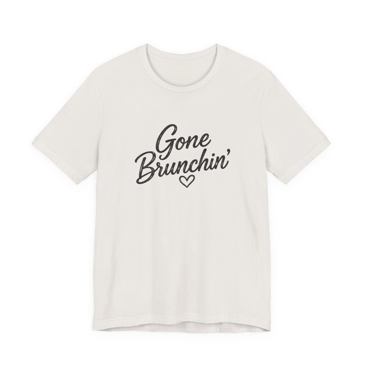 Gone Brunchin' Tee — Funny Brunch Shirt with Heart Graphic